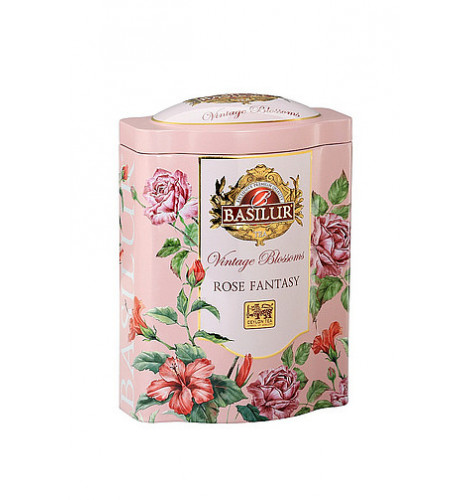 Vintage Blossoms Rose Fantasy - zelený čaj 100g